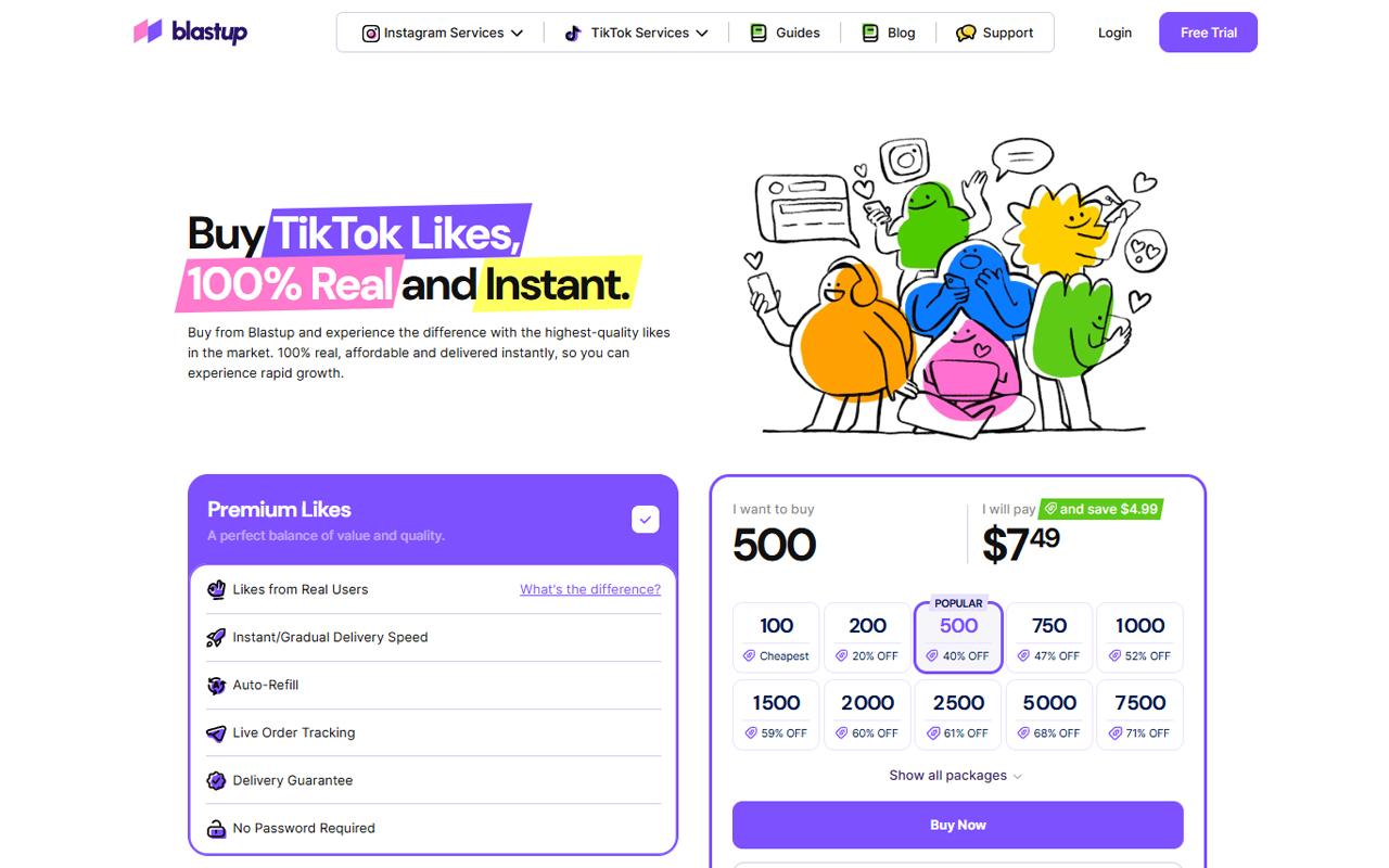 I 5 migliori siti affidabili per comprare like su TikTok nel 2026 a confronto