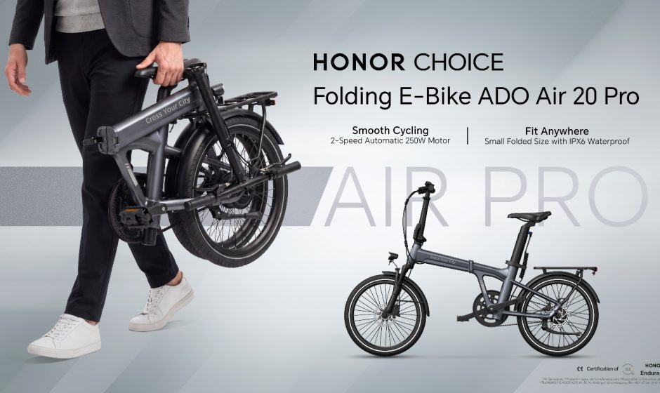 HONOR presenta la nuova CHOICE ADO Air 20 Pro