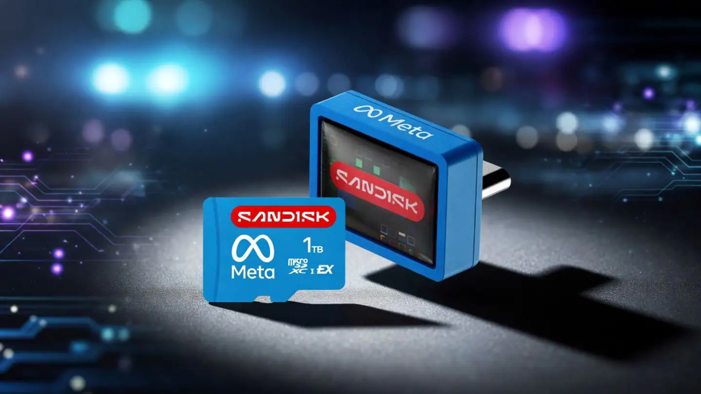 Sandisk e Meta presentano i nuovi Meta VR Glasses